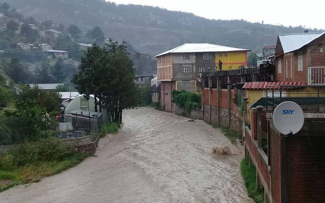 Evacuan a familias en Guadalupe y Calvo por inundaciones El Heraldo